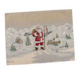 Серветка-підкладка під тарілку Зоряне сяйво 37х49 LiMaSo (RUNNER974-49), Тип: серветки, Основний колір: червоний, Форма скатертини: прямокутна, Розмір: 37x49