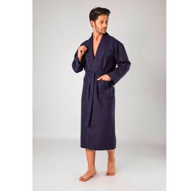 Халат NUSA мужской ns 1280 lacivert (2xl), Цвет: синий, Размер: 2XL