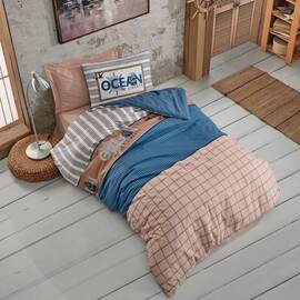 Комплект підлітковий Cotton Box 160х220 OCEAN LACIVERT