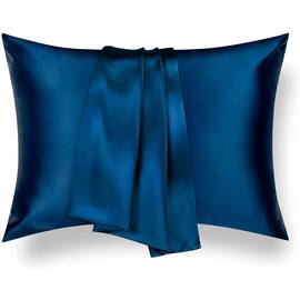 Наволочка шелковая Love you 50x70 синяя, Цвет: синий, Тип: наволочки, Размер: 50x70