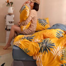 Постельное белье Love you VIP сатин лайт 2шт(160х220) gm 2102, Размер: семейный 2шт(160x220), Основной цвет: оранжевый