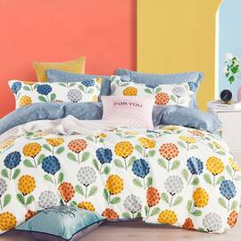 Постільна білизна Love you VIP сатин лайт 200х220 jy 2435, Розмір: двоспальний євро 200х220, Основний колір: помаранчевий