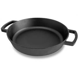 Сковорода чугунная 360х80 мм Monolith Brizoll (M3680U), Цвет: черный, Тип: сковорода, Форма: круглая, Диаметр (см): 36