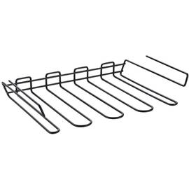 Тримач для келихів 38х26х7 см чорний MY-CRYSTAL LAVA METALTEX (361116)