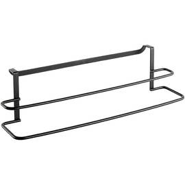 Тримач для кухонних рушників 38х10х9 см чорний GALILEO LAVA METALTEX (352603)