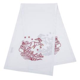 Наперон вишиваний новорічний 40x140 LiMaSo (NPV014-40)