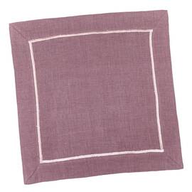 Серветка лляна 40x40 LiMaSo (SRLB28-40), Тип: салфетки, Цвет: сиреневый, Форма скатерти: квадратная, Размер: 40x40