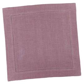 Серветка лляна з мережкою 40x40 LiMaSo (SRLM31-40), Тип: салфетки, Цвет: фиолетовый, Форма скатерти: квадратная, Размер: 40x40