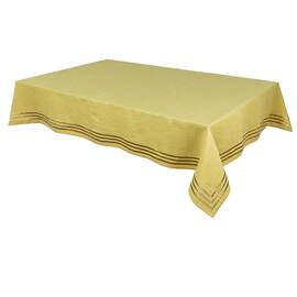Скатертина лляна 140x180 LiMaSo (SKLB25-180), Тип: скатерти, Цвет: желтый, Форма скатерти: прямоугольная, Размер: 140x180