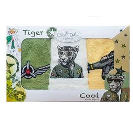 Кухонные махровые полотенца 30x50 3шт. Nilteks (17950)