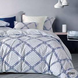 Постельное белье 21161 ранфорс 143х210 Вилюта, Размер: полуторный 145х210, Основной цвет: серый