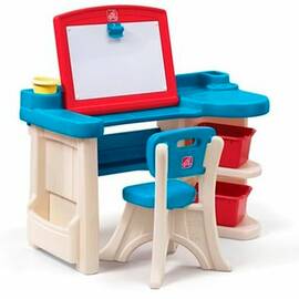 Дитячий стіл для творчості ART DESK REFRESH зі стільчиком, 92х97х41см Step 2 (843199)