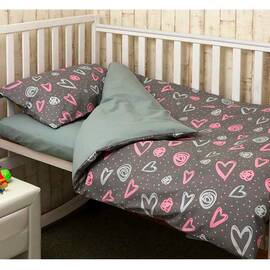 Детское постельное белье 60х120 Киця Руно (932.115_Серденько)
