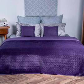 Декоративное покрывало VeLour 180х220 Violet Руно (340.55_Violet), Цвет: фиолетовый, Размер: 180x220