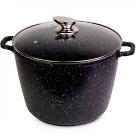 Каструля 28x20cm Kamille (4408), Тип: каструля висока, Об'єм: 10 л, Колір: чорний