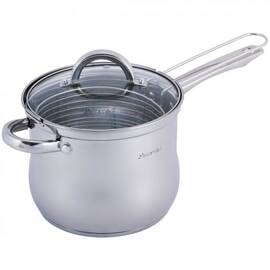 Каструля-фрітюрниця O18x15 см 3,5л Kamille (5852), Тип: каструля для фритюру, Об'єм: 3,5 л, Колір: срібний