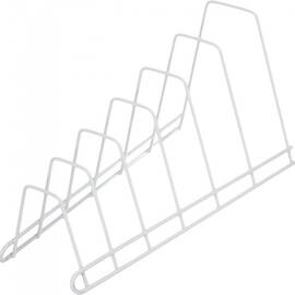 Підставка для кришок 34х15х18 см біла SECTOR METALTEX (360206)