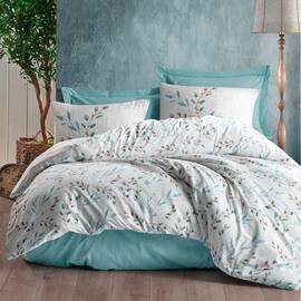 Постільна білизна Cotton Box ранфорс 200х220 LENDELL MINT