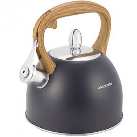 Чайник 2,5л зі свистком Kamille (1096)
