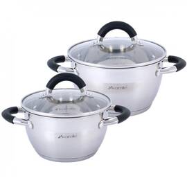 Набір каструль 4 предмети (1.8л, 2.5л) Kamille (5753)