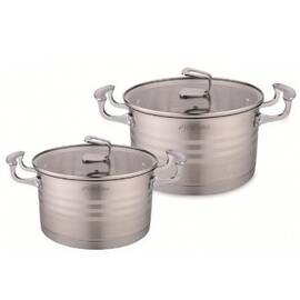 Набір каструль 4 предмети (16x9cm, 18x10cm) Kamille (5860)