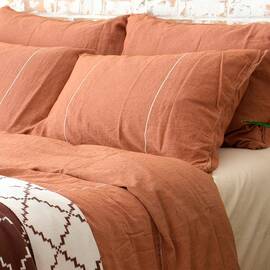 Наволочка La Modno 50х70 2 шт Brown (200221), Колір: коричневий, Тип: наволочки, Розмір: 50x70