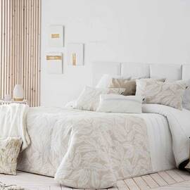 Покрывало DEKER beig 250x270 +2 наволочки 60х40 A296 Antilo, Цвет: бежевый, Размер: 250x270