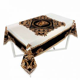 Скатерть гобеленовая 135х240 Arte di lusso Прованс (025452), Тип: скатерти, Цвет: золотой, Форма скатерти: прямоугольная, Размер: 135x240