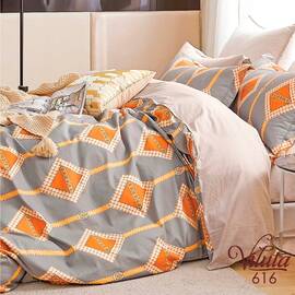 Постельное белье 616 сатин твилл 2шт(143х210) Вилюта, Размер: семейный 2шт(145x210), Основной цвет: серый