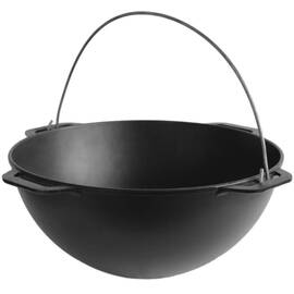 Казан азиатский чугунный без крышки 15 л Азия Brizoll (KA15), Объем казана: 15 л, Наличие крышки: без крышки