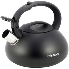 Чайник 2,5л зі свистком та ручкою з нейлону Ofenbach (100302)