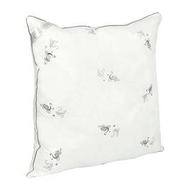 Подушка 70х70 зі штучного лебяжого пуху Руно (313.52_Silver Swan), Колір: білий, Розмір: 70x70