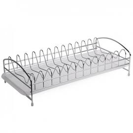 Сушилка для посуды 38x18x8 см с поддоном Kamille (368)