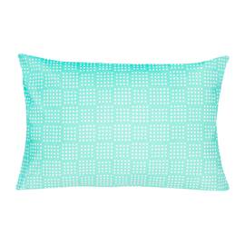 Наволочка бязевая Home Line 50х70 клетка бирюзовая (165371)