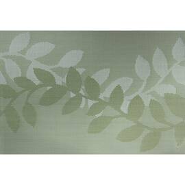 Килимок для гарячого зелений лист гілка PDL (КВ019-1)