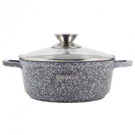 Каструля 28x12,5 см Ofenbach (100502), Тип: каструля, Об'єм: 6,5 л, Колір: сірий