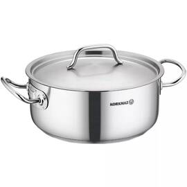 Каструля GASTRO 14х9 см 1,4л KORKMAZ (A2719), Тип: каструля, Об'єм: 1,4 л, Колір: срібний