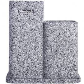 Подставка для ножей и кухонных принадлежностей двойная 21,5x13,2x23 см Ofenbach (100214)