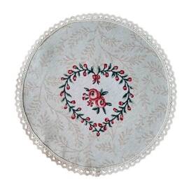 Салфетка Курочки D-35 Прованс (026067), Тип: салфетки, Цвет: бежевый, Форма скатерти: круглая, Размер: Ø35