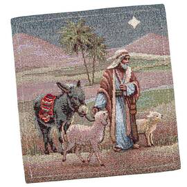 Серветка-підкладка 17х18 LiMaSo (RUNNER1153AZ-17), Тип: серветки, Основний колір: коричневий, Форма скатертини: прямокутна, Розмір: 17x18