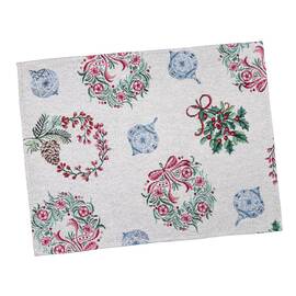 Серветка-підкладка 34х44 LiMaSo (CORONA-34), Тип: серветки, Основний колір: зелений, Форма скатертини: прямокутна, Розмір: 34x44