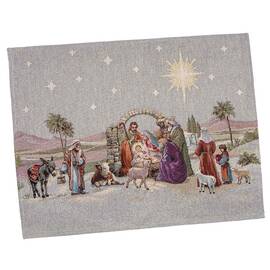 Серветка-підкладка 37х49 LiMaSo (RUNNER1153-49), Тип: серветки, Основний колір: бежевий, Форма скатертини: прямокутна, Розмір: 37x49