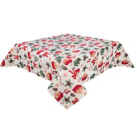 Скатертина гобеленова 137х280 LiMaSo (SPARKLE-280), Тип: скатертини, Основний колір: червоний, Форма скатертини: прямокутна, Розмір: 137x280