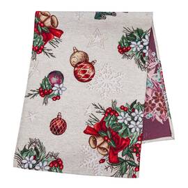 Гобеленова доріжка на стіл 45х140 LiMaSo (CABETO-45), Тип: доріжки (раннери), Основний колір: червоний, Форма скатертини: прямокутна, Розмір: 45x140