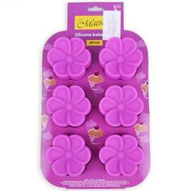 Форма для выпечки силиконовая Цветы Maestro (MR1596)