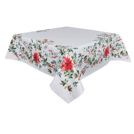 Скатертина з водовідштовхуючим покриттям 150х150 LiMaSo (NAVIDAD107-150), Тип: скатерти, Цвет: красный, Форма скатерти: квадратная, Размер: 150x150