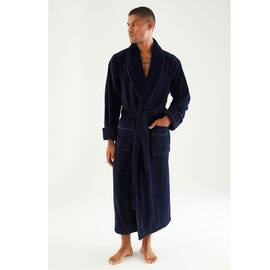 Халат мужской махровый NUSA ns 7235 lacivert (l/xl), Цвет: синий, Размер: L/XL
