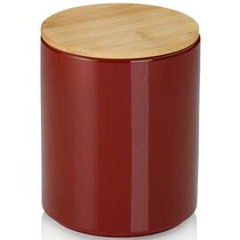 Емкость для хранения сыпучих KELA Cady, O14 см, 1,7 л, красная (15272)