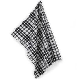 Кухонное полотенце KELA Gianna черно-белое 50x70 (12784)