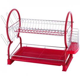 Сушарка для посуду двоярусна 53x25x37,5 см Kamille (0765A)